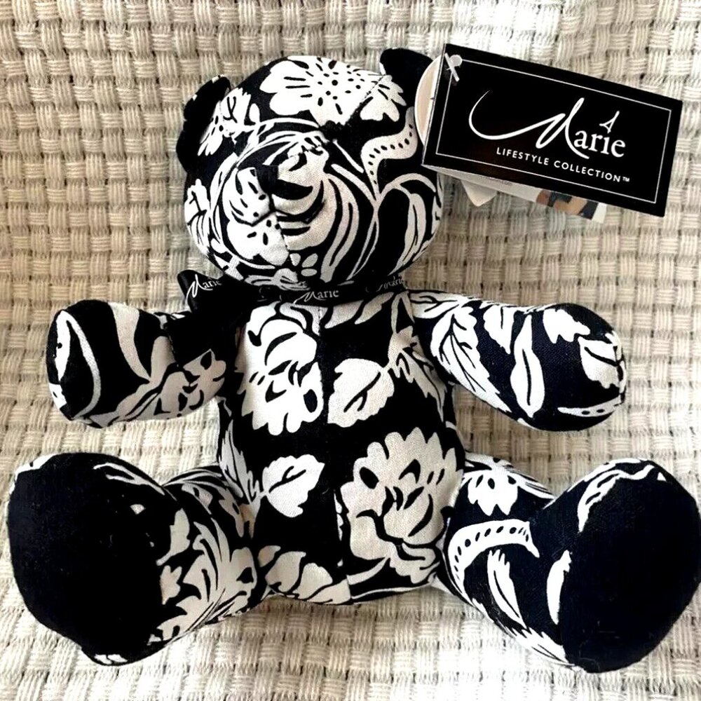 Black and White Bear MARIE OSMOND made for Children's Miracle Network